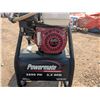 Image 2 : *NO PUMP* "Power Mate" gas powered pessure washer motor with hose, on cart. *5.5Hp honda motor, dece