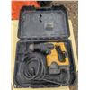 Image 1 : Dewalt - Corded rotary hammer/hammer drill with plastic case, tested-works