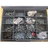 Image 2 : 2 Metal screw organizer cases, with hardware
