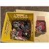 Image 1 : Milk crate of locks and lockout mechanisms
