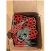 Image 2 : Milk crate of locks and lockout mechanisms