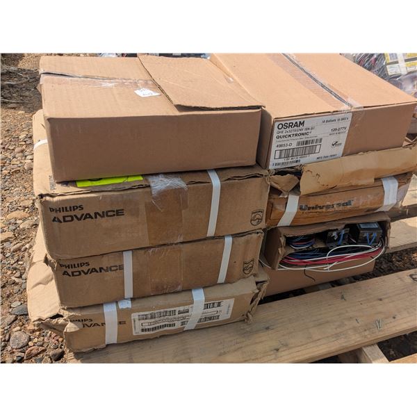 Mixed ballasts for fluorescent lights