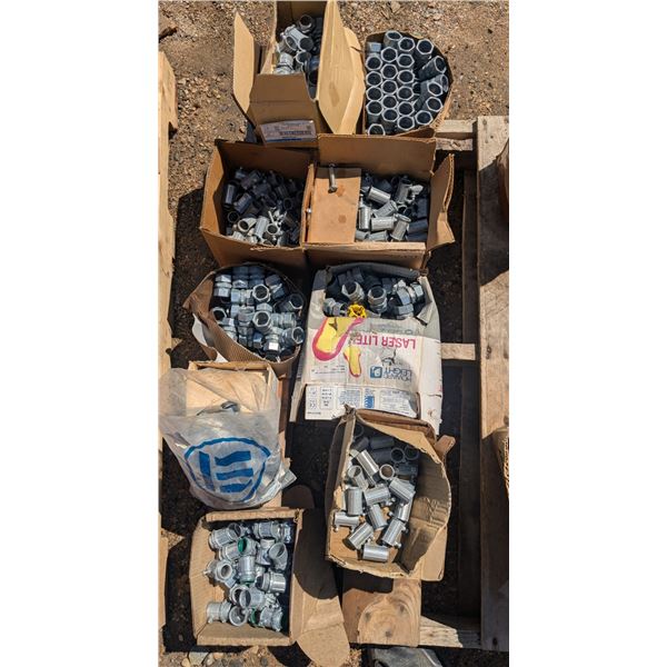 3/4" and 1/2" zinc conduit fittings