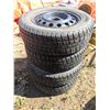 Image 2 : 4 tires on steel rims, R16, good tread