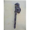 Image 3 : Vintage tool lot, pipewrench, tin snips, hand drill, hedge shears