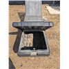 Image 3 : Plastic "Tuff Box" toolbox for truck bed, 70x20x15"