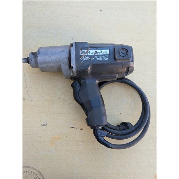 Vintage Black and Decker 1/2" impact