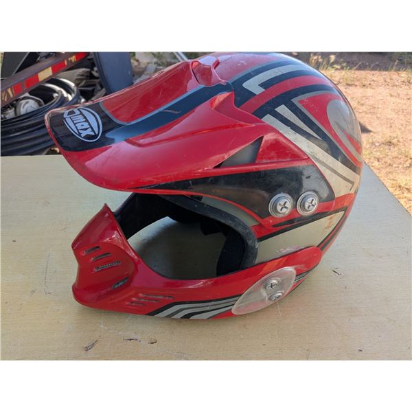 Size S dirtbike helmet