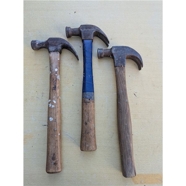 3 claw hammers