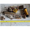 Image 5 : Antique and vintage tools with a metal basket