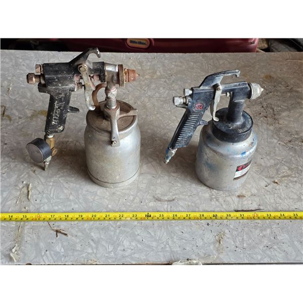 2 paint gun sprayers