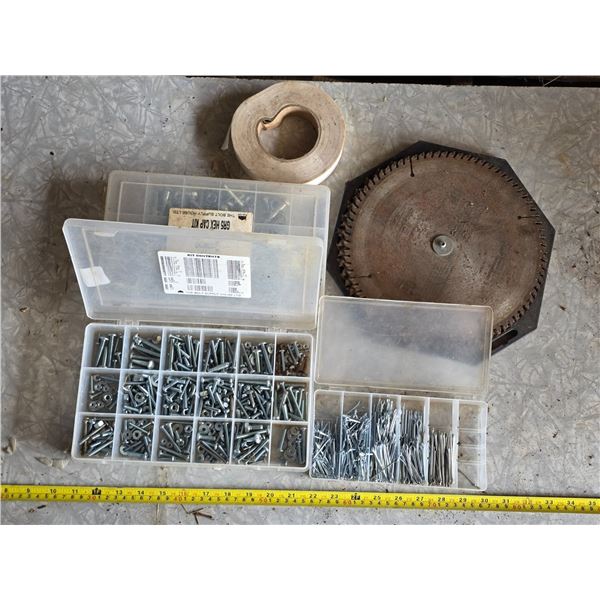 Hardware and saw blades