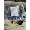 Image 3 : Assortment of items, chainsaw blade, light, jeans