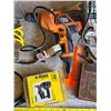 Image 3 : Assortment of tools, drill, battery charger- untested