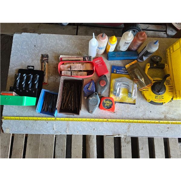Drill bits with assorted hardware