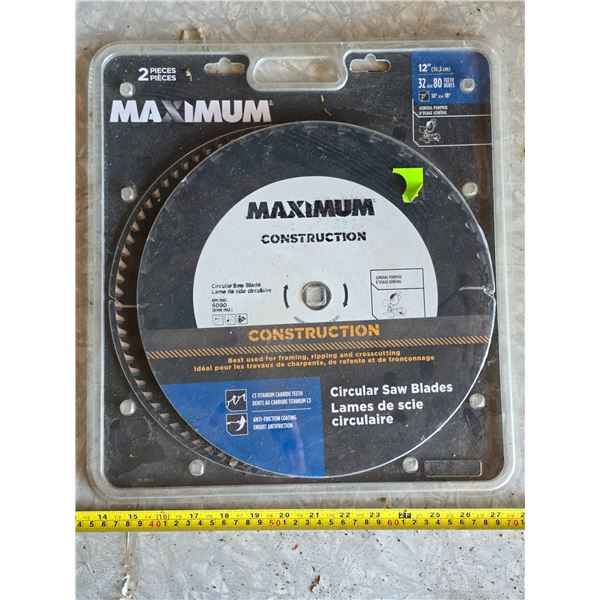 New 17" circular saw blades