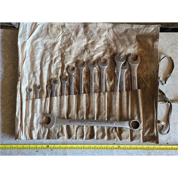 Set of westward wrenches- 3/8- 1 and 1/4"