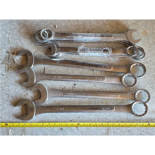 1 and 5/16- 2" wrenches