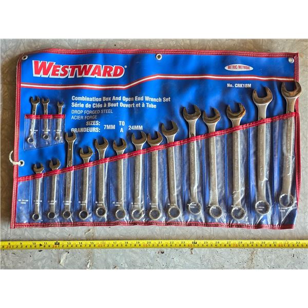 Westward wrench set- 7mm- 24mm