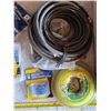Image 3 : Assorted hardware- hoses, screw driver set