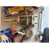 Image 4 : Tools/ hardware- clamps, saw blades