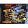 Image 2 : Bin of various screw drivers
