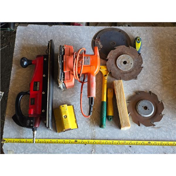 Tools and hardware, sander, double piston sander