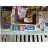 Image 1 : Assorted hardware and tools, prybars, splash guards
