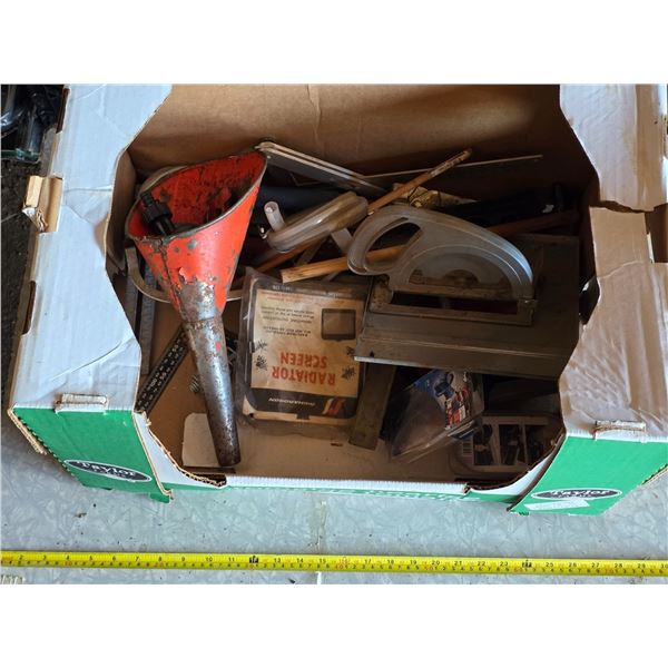 Lot of assorted tools
