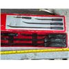 Image 3 : Pry bar set, hatchet, utility tool