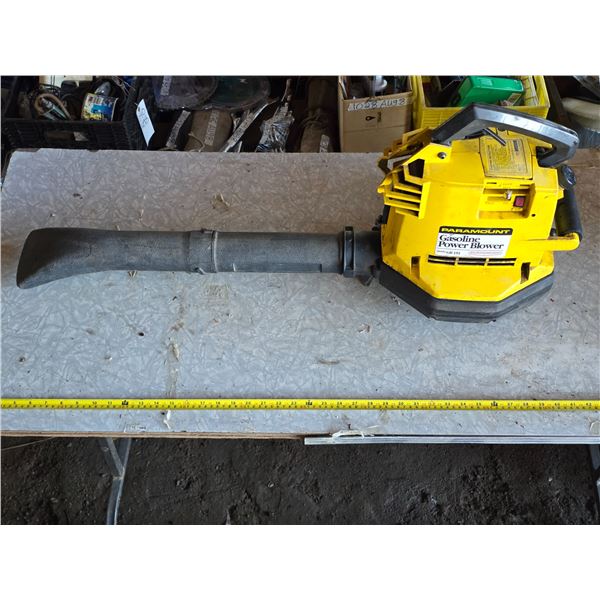 Gas powered leaf blower- untested