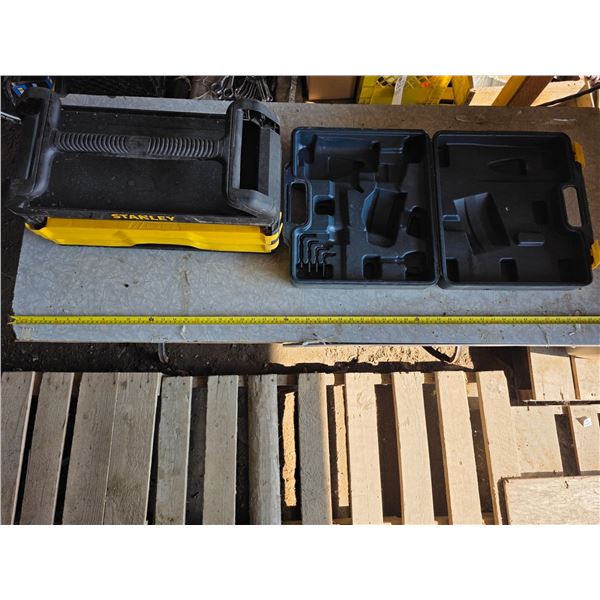 Stanley socket storage and mastercraft tool case