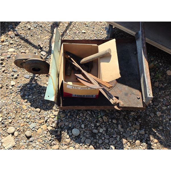 Forge table and black smithing tools