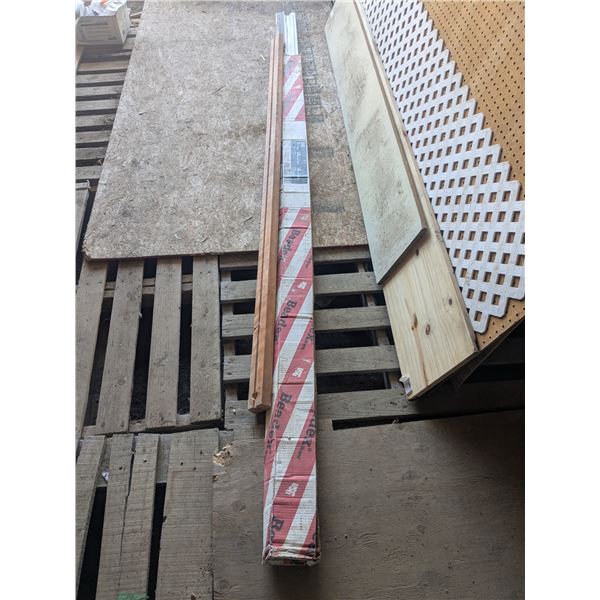 drywall corner beads and srtair rail piece
