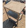Image 2 : 3 tier metal tool cart, 24x18x41"