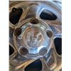 Image 3 : 4 chrome rims. R16, 5 bolt dodge, with hub caps