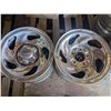 Image 1 : 4 chrome rims. R16, 5 bolt ford, with 1 hub cap