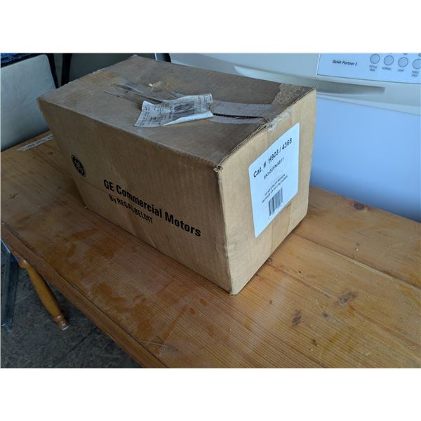 Electric motor, 1/3HP, new in box