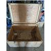Image 1 : Wooden lock box, 36x24x18