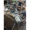 Image 5 : 1-0" Mitre saw on adjustible length material stand