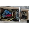 Image 1 : Safety harness and rope set, in plastic bin