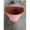Image 1 : Large plastic flower pot, 22" diameter, 17" tall