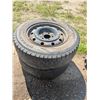 Image 1 : 2- 15" rims with bald tires, 5 bolt