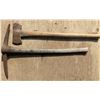 Image 1 : Pickaxe with double sided axe, 36" handles