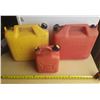 Image 1 : 20L Gasoline, 20L Diesel and 5L Gasoline Cans.