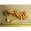 Image 1 : Heavy-duty yellow extension cord. (Untested)