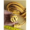 Image 2 : Heavy-duty yellow extension cord. (Untested)