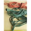 Image 2 : (2) Green and (1) Orange Extension Cord. (Untested) (One Green Look Like Repaired, See Photos)