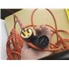 Image 4 : (2) Orange extension cords. (Untested) (Minor Cuts Seen, See Photos)