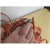 Image 5 : (3) Orange extension cords. (Untested) (Minor Cuts Seen, See Photos)